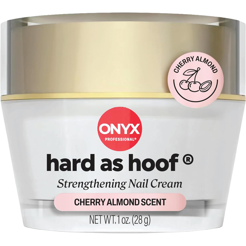 Hard as Hoof Nail Strengthening Cream, Cherry Almond Scent – Made in USA, Nail G