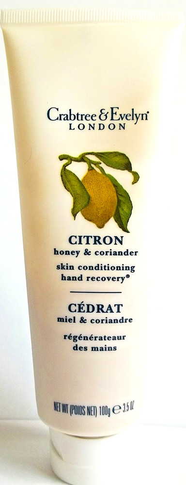 Crabtree & Evelyn ROSEWATER PINK PEPPERCORN Hand Recovery 3.5 oz/100 g, NEW