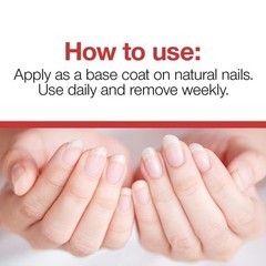 Nail Strengthener & Growth Treatment, Clear Polish for Damaged Thin Nails, Repai