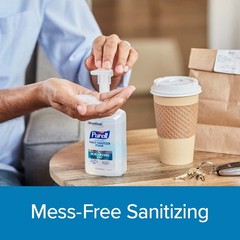 Purell Advanced Hand Sanitizer 2in1 Moisturizing 10 Fl Oz (Pack of 3), clear