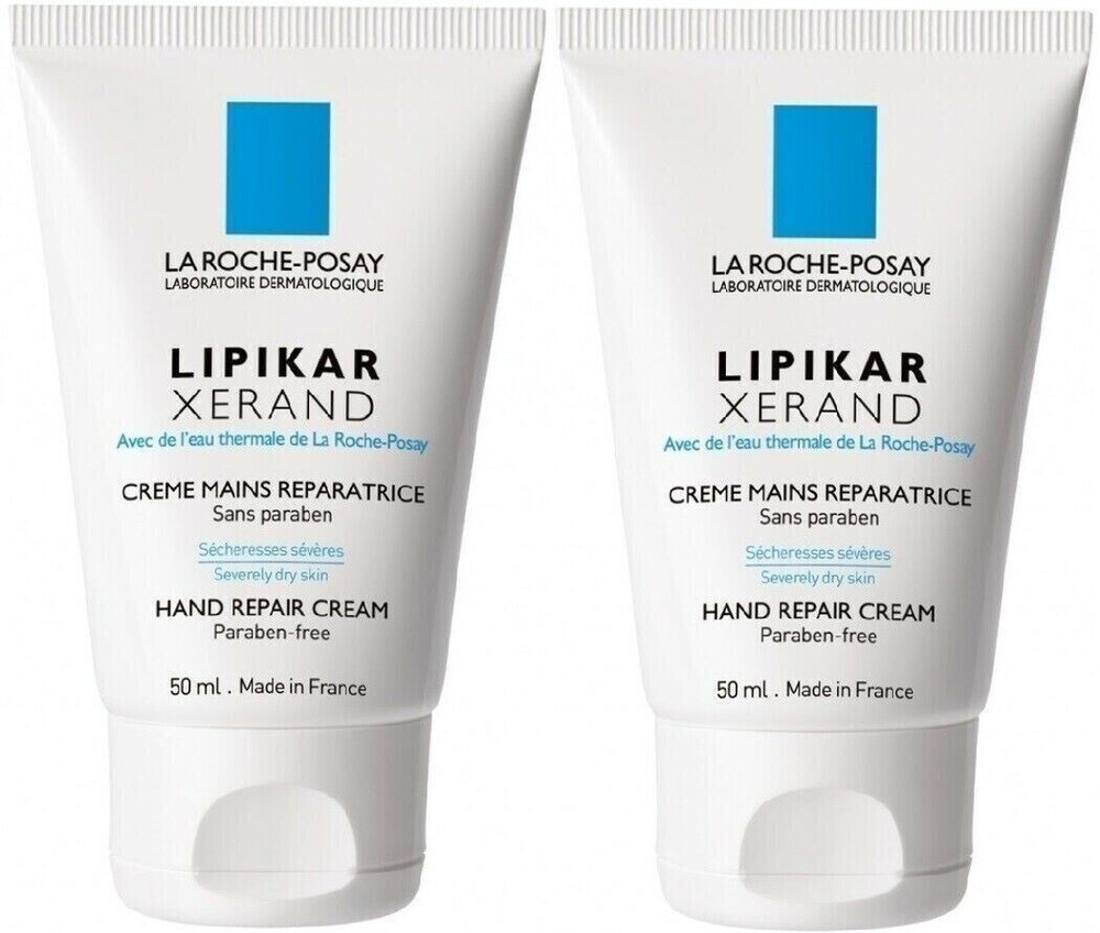 La Roche Posay Lipikar Xerand Hand Repair 2x 50ml Exp.05/2026 SEALED