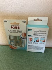 2x Kiss Cuticle Care 3 Piece Set ~ Hydrate Dry Cuticles & Nails ~ 60492-KTS01