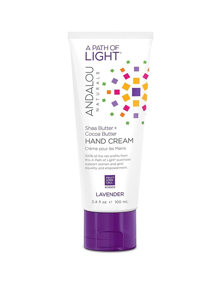 Andalou Naturals Lavender Hand Cream, 3.4 Ounce