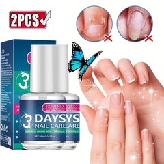 ROZINO 3 Days Nail Care 2Pack – Keratin Amino Acid Formula Superior Nail Nourish