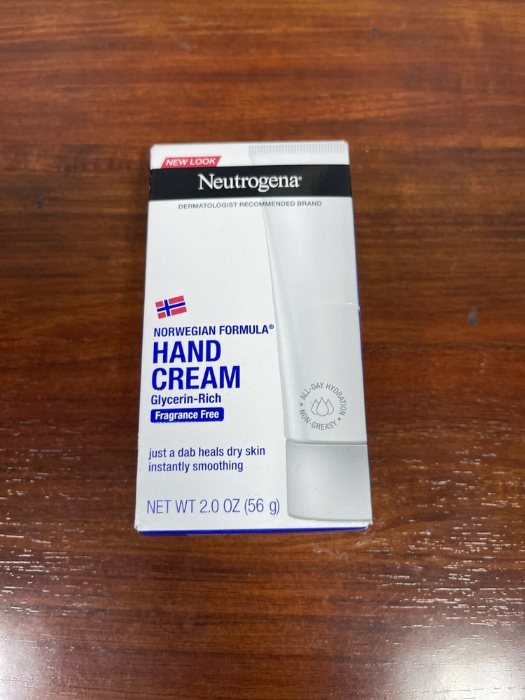 Neutrogena Norwegian Formula Dry Hand Cream, Fragrance-Free, 2 oz
