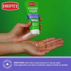O Keeffe’s Working Hands Night Treatment Cream – 2-Pack for Deep Hydration