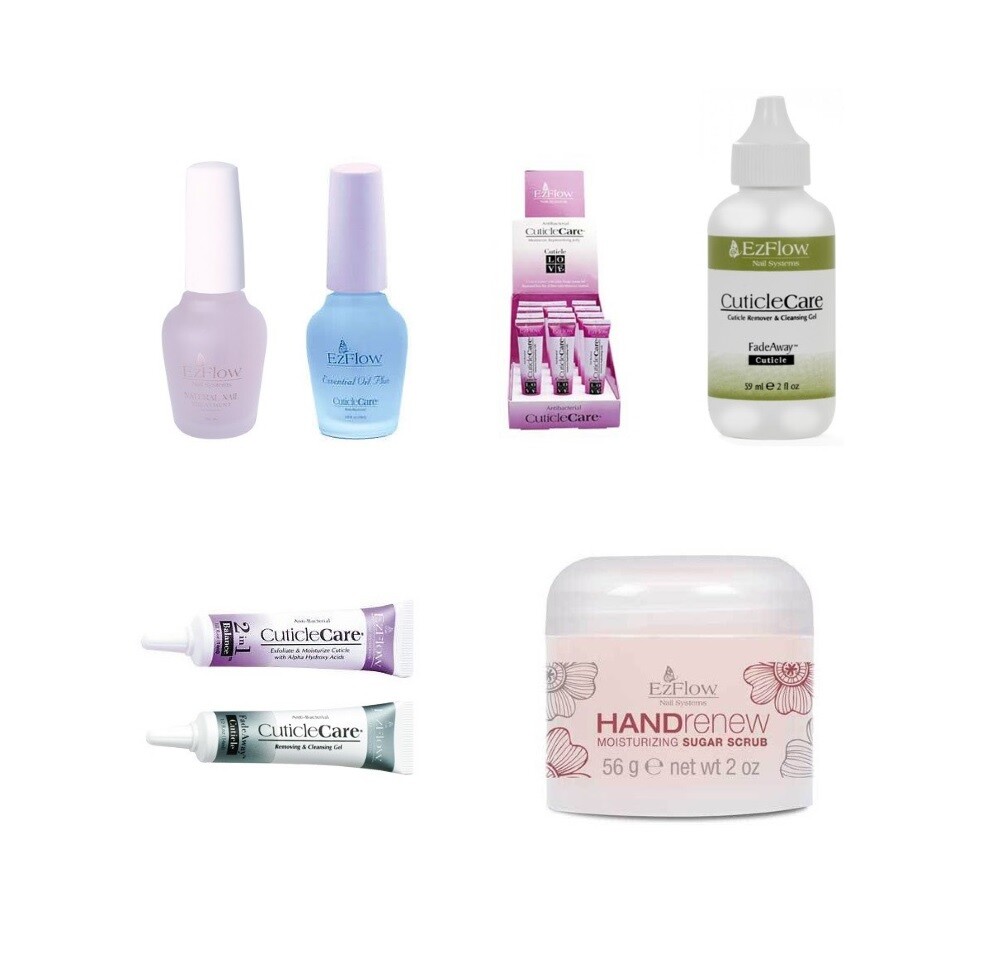 EzFlow – Natural Nail Care Products – All Varieties – CHOOSE ANY