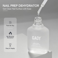 Nail Prep Dehydrator 16ml Acid-Free Nail Prep for Gel Polish Acrylic Nails
