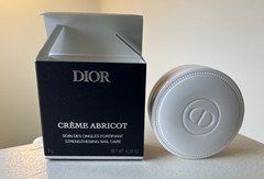 DIOR CRÈME ABRICOT Strengthening Nail Care Cream 0.28oz/8g New With Box