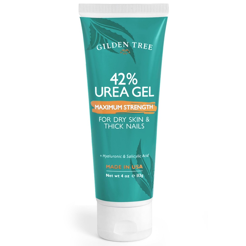 GILDEN TREE Urea Gel 42 Percent For Feet Maximum Strength 4 Ounce (Pack of 1)