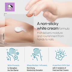 KWAILNARA Milk Hand & Nail Cream Gift Set (Set of 6) – 1.05 Ounce (Pack