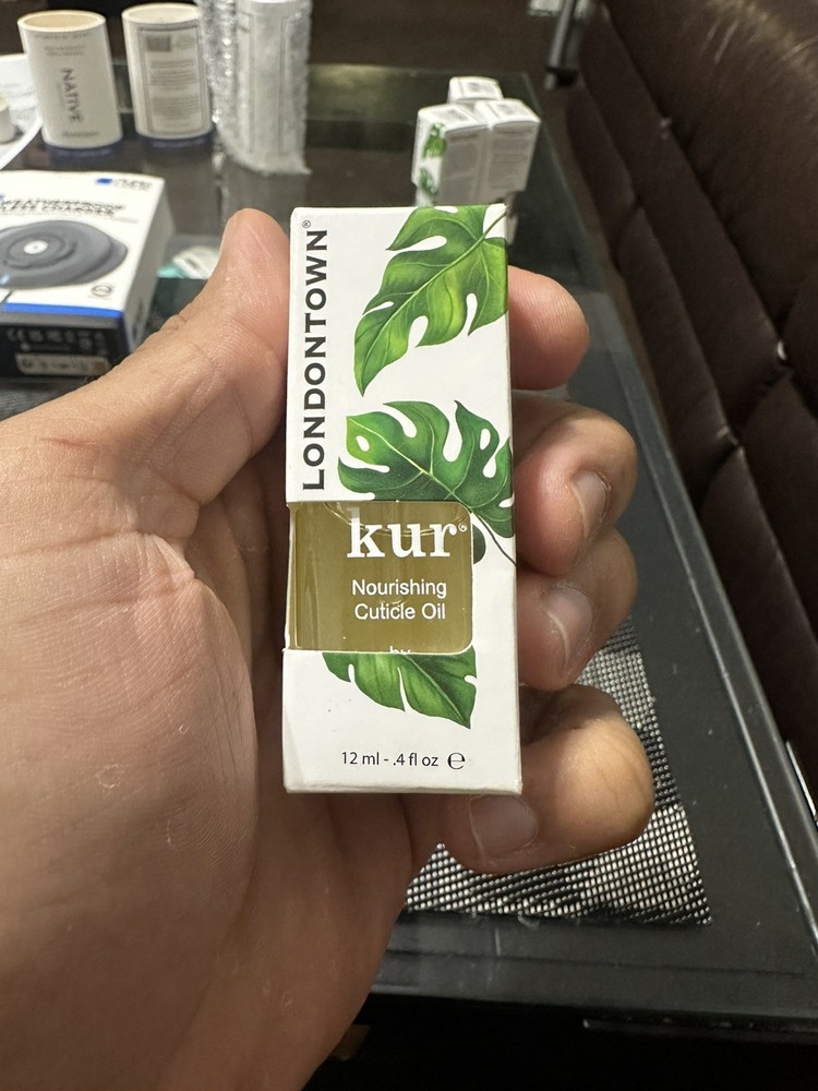 kur by LONDONTOWN ~ Fresh Glow Cuticle Remover NIB + Glass File NEW