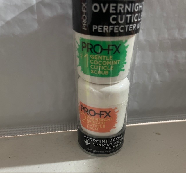 Pro-FX Overnight Cuticle Perfecter Kit–Cocomint Scrub + Apricot Cuticle Eliminat
