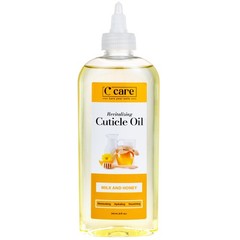 C CARE Milk & Honey Cuticle Oil For Nails – Repairs & Moisturizes Overnight 8oz