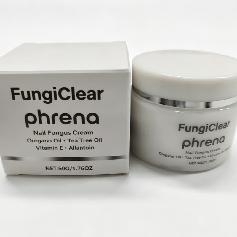Natural Formula with Tea Tree Oil FungiClear Phrena Nail & Toenail Care Cream,