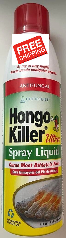 Hongo Killer. Spray Liquid. Cures Most Athlete’s Foot ( Antifungal )