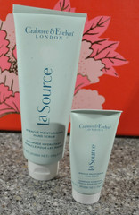 Crabtree & Evelyn La Source Miracle Moisturising Hand Scrub 3.5 oz & 0.9 oz NOS