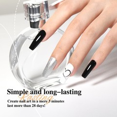 SHOYUM 2 Pcs 15ml No 0.51 Fl Oz (Pack of 2), A-Base Top Coat Crystal Clear