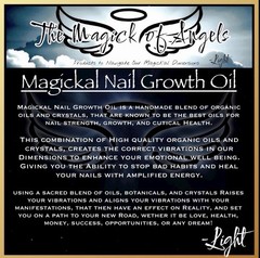Magickal Nail Growth Oil- for Long and Strong Nail Growth – All Natural