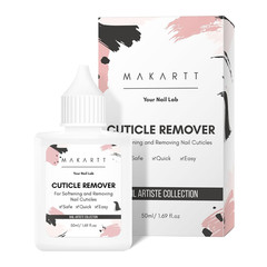 Cuticle Remover Liquid, 50Ml Professional Instant Softener Cream for Dry Cuticle