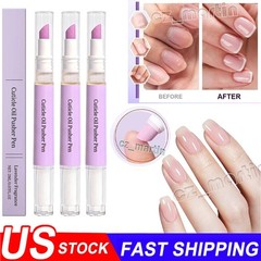 3-In-1Cuticle Oil Pusher Pen, Ceramic Cuticle Oil Cuticle Pusher Nail Oil Pen