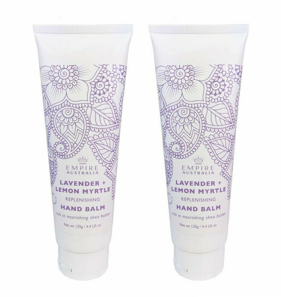 -Pack Empire Australia Lavender & Lemon Myrtle Hand Balm 4.4oz Nourishing Shea