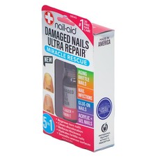 Nail-Aid – 5-in-1 Damaged Nails Multi-Repair for 0.5 Fl Oz (Pack of 1), Clear