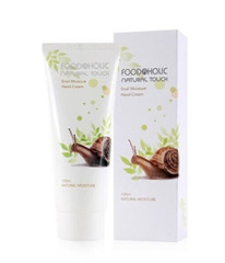 FoodAHolic Natural Touch Snail Moisture Hand Cream 100ml Sealed Box