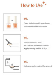 K-Beauty Nail Care “Strong Growth Nail Strengthenert” Post-Gel Nail Recovery