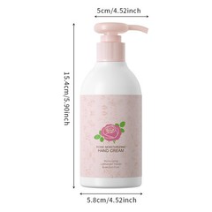 Women 1Pcs Refreshing Hand Cream Hand Creams Rose Fragrance Brighten Skin Tone