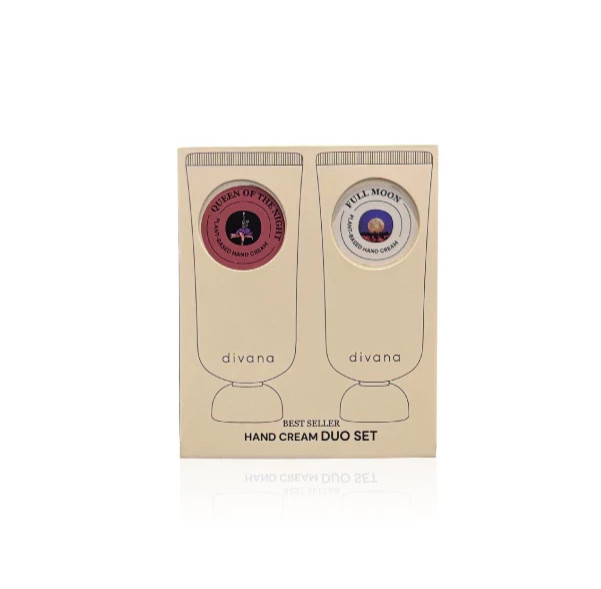 50g. x 2 pcs. Divana Hand Cream Signature Collection Duo Set Best-selling set