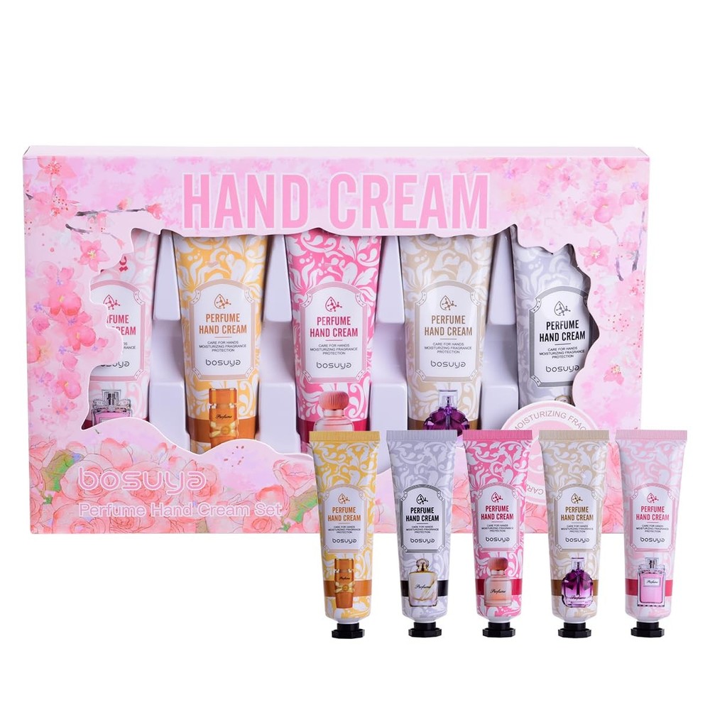 LIAYLILI 5 Pack Hand Cream Set,30ml,Gentle HandCream 1.06 Ounce (Pack of 5)