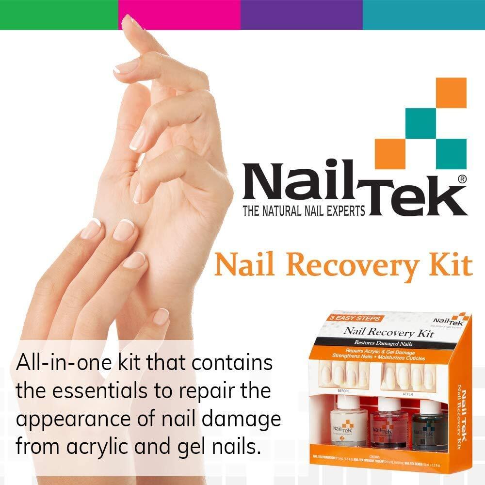Nail Tek Nail Recovery Kit Restores Damaged Nails Brand New Kit
