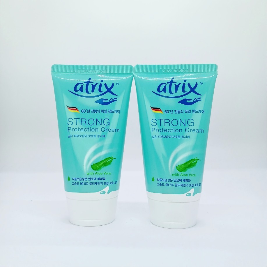 Atrix Strong Protection Cream 75ml 2 Set Aloe Vera Hand Cream Moisturizing
