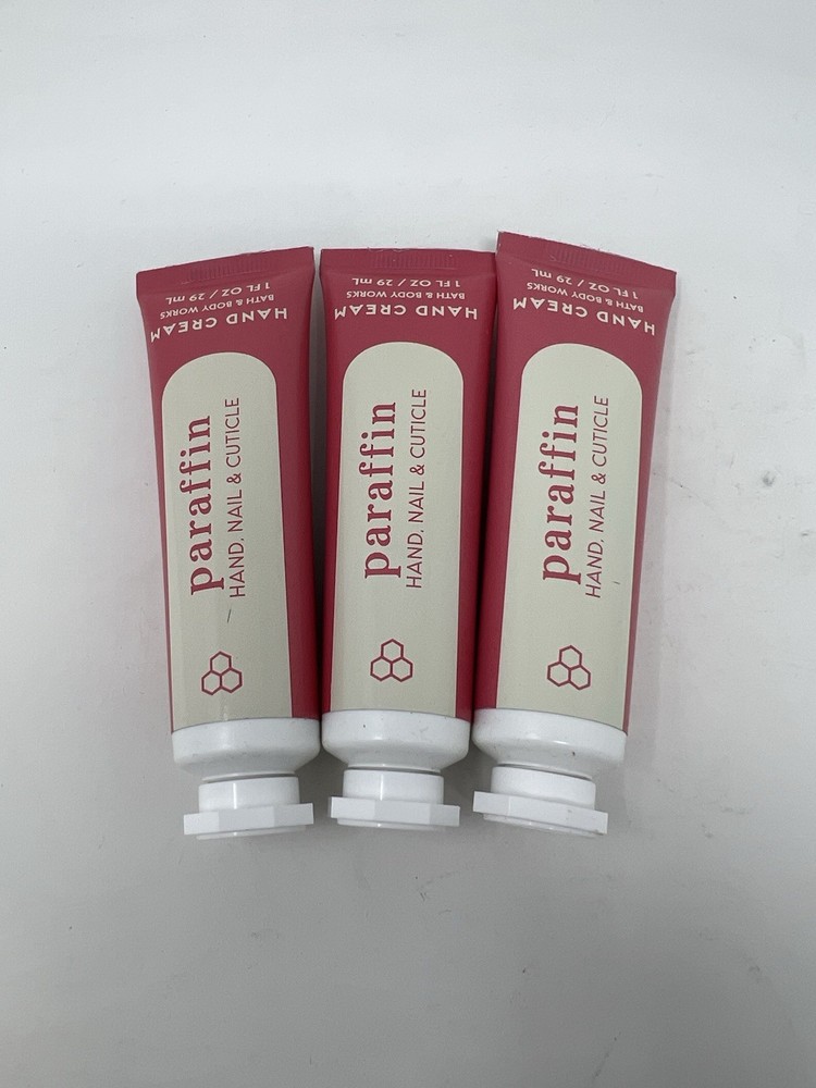 3x Bath & Body Works Hand, Nail Cuticle Hand Lotion 1oz Great For Dry Skin!