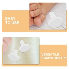 24Pcs Nail File Replacement Pads White for Adults Electric Nail Grinding Tools