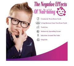 Nail Biting Treatment Bitter Nail Polish Stop Nail Biting for Kids Adults 12ml