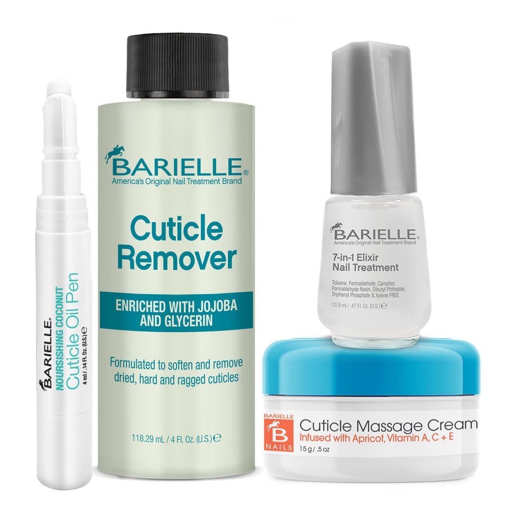 Barielle Cuticle Besties Nail & Treatment 4-PC 5 Ounce (Pack of 1)