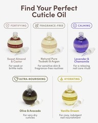 ella+mila Nail Cuticle Oil with Olive & Avocado – Deep &