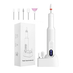 Portable Nail Drill File Rechargeable Cordless Manicure Machine Tool Electric US