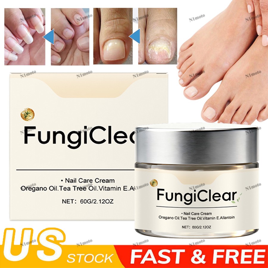 FungiClear Phrena Nail Care Cream With Tea Tree Oil, Oregano Oil, Vitamin E