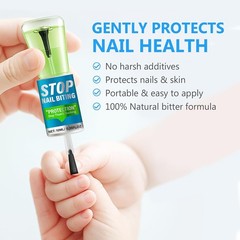 No Bite Nail Polish for Kids Adults Bitter Nail Care Solution 10ml