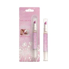 2-In-1Cuticle Oil Pusher Pen, Ceramic Cuticle Oil Cuticle Pusher Nail Oil Pen fo