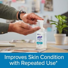 Purell Advanced Hand Sanitizer 2in1 Moisturizing 10 Fl Oz (Pack of 3), clear