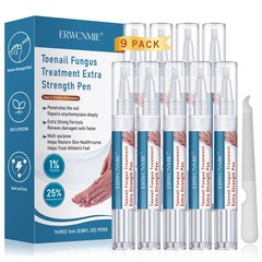 Toenail Fungus Treatment Extra Strength, Fungi 0.02 Fl Oz (Pack of 9), 9pcs