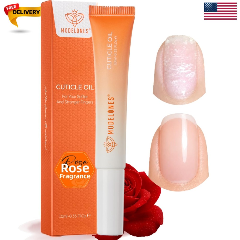 Cuticle Oil Pen Rose for Growth and Strength Nail Growth Oil Cuticle Softener…