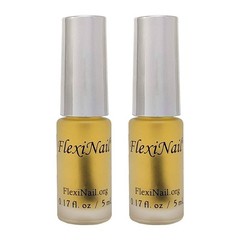 FlexiNail Penetrating Fingernail 1 Count (Pack of 2), light golden yellow