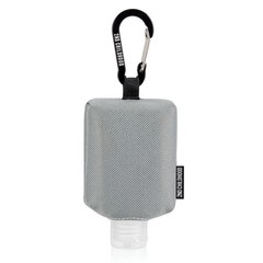 2nd Childhood Travel Hand Sanitizer Keychain – Small 2 Ounces, Grey