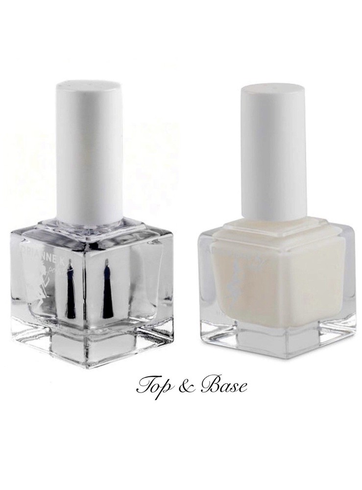 OUT OF STOCK Top Base Coat Nail Polish Set Strengthening, High Shine, .51 Fl Oz