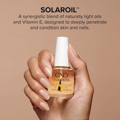 CND SolarOil Cuticle Oil – Natural Nail Moisturizer with Jojoba & Vitamin E
